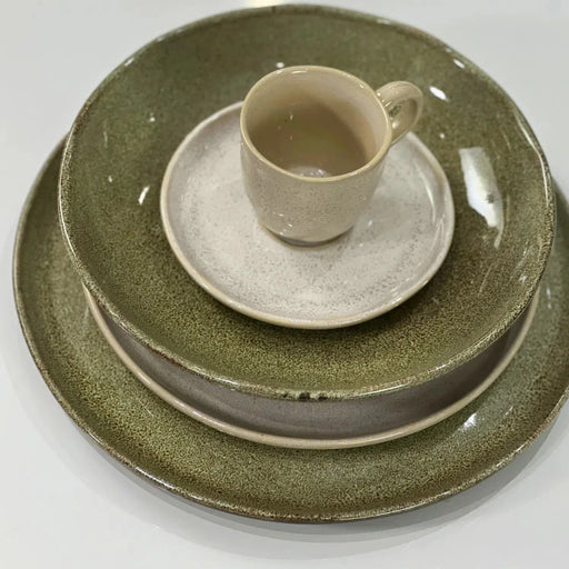 Aparelho de Jantar Stoneware Porto Brasil Mix & Match - Croco & Latte (30 Peças)