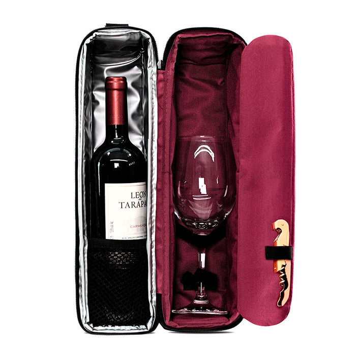 Bolsa Térmica Porta Vinho Versalhes para 2 Vinhos