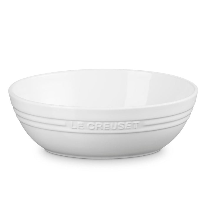 Bowl para Servir Oval Cerâmica Branco 29cm Le Creuset
