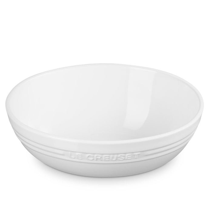 Bowl para Servir Oval Cerâmica Branco 29cm Le Creuset