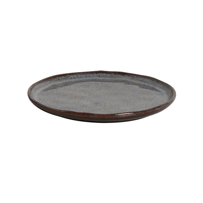 Conjunto 6 Pratos de Sobremesa Stoneware Bio Titanium 21,5cm Porto Brasil