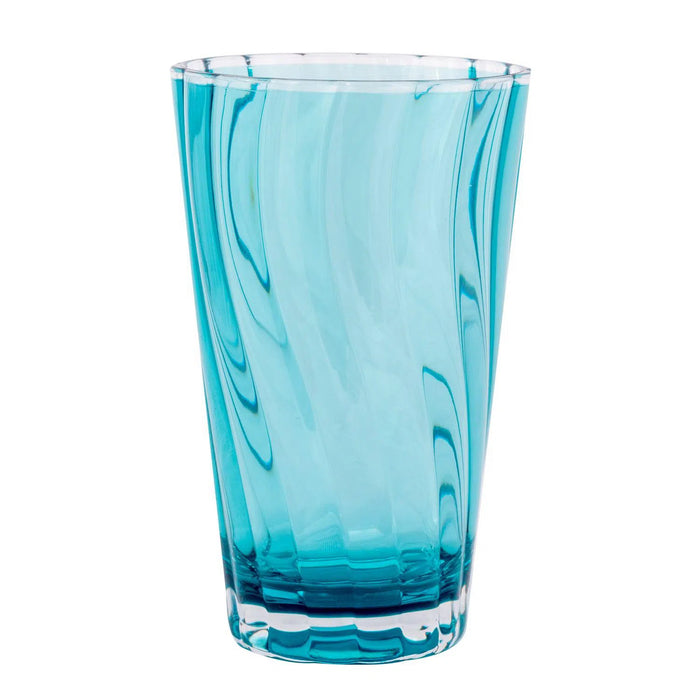 Copo Long Drink Wave Acrílico Azul Turquesa 680ml