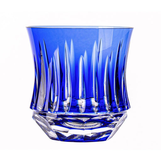 Copo em Cristal Lapidado 66 para Whisky 19 Azul Artemano 325ml