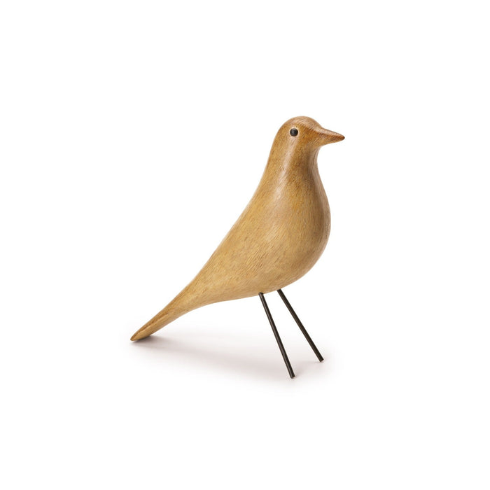 Escultura Pássaro em Poliresina 17cm Mart