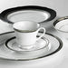 Jogo 6 Xícaras de Chá c/ Pires Porcelana Regent Platinum 200ml Noritake