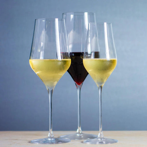 Kit Promocional: Linha Completa GrandVino Trilogy para Vinho Tinto, Branco e Espumante (18 Taças)