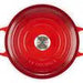 Panela Le Creuset Redonda Signature Vermelha 1,3L 16cm