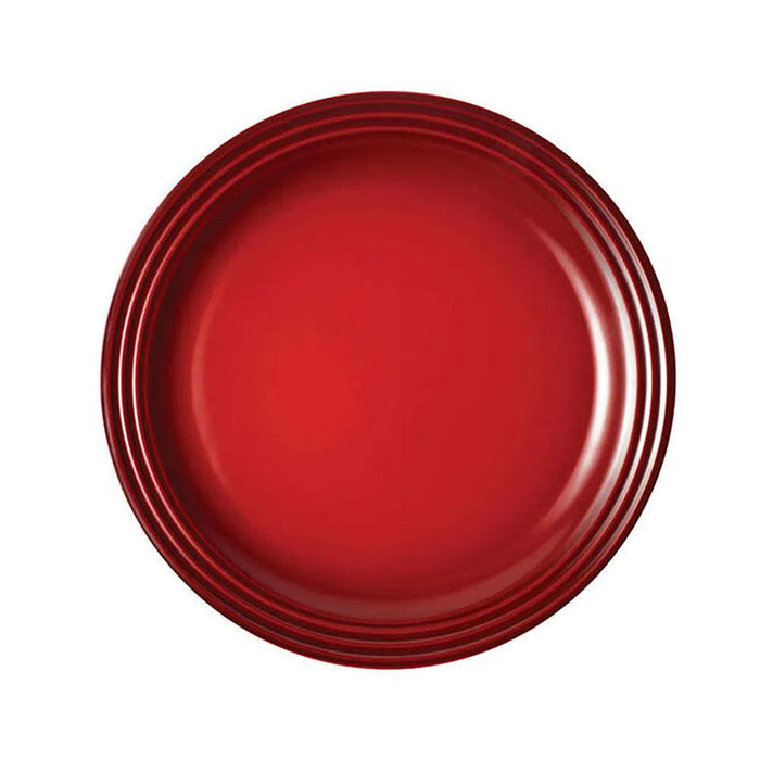 Prato de Sobremesa Cerâmica 22cm Vermelho Le Creuset