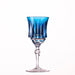 Taça em Cristal Lapidado 66 para Licor 19 Azul Claro Artemano 70ml