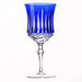 Taça em Cristal Lapidado 66 para Vinho 19 Azul Artemano 345ml