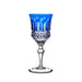 Taça em Cristal Lapidado 69 para Licor 19 Azul Artemano 70ml