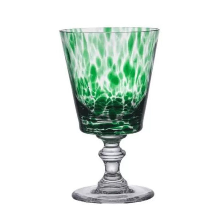 Taça em Cristal Verde Murano Colors Artemano 480ml
