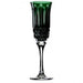 Taça para Espumante em Cristal Lapidado 69 25 Verde Artemano