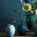 Vaso de Cerâmica Azul Caribe 15cm Le Creuset
