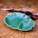 Folha Decorativa Cerâmica Banana Leaf Verde 26,5x20x4cm