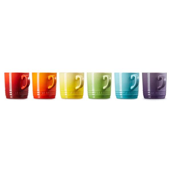 Kit com 6 Canecas 200ml Gift Collection Le Creuset