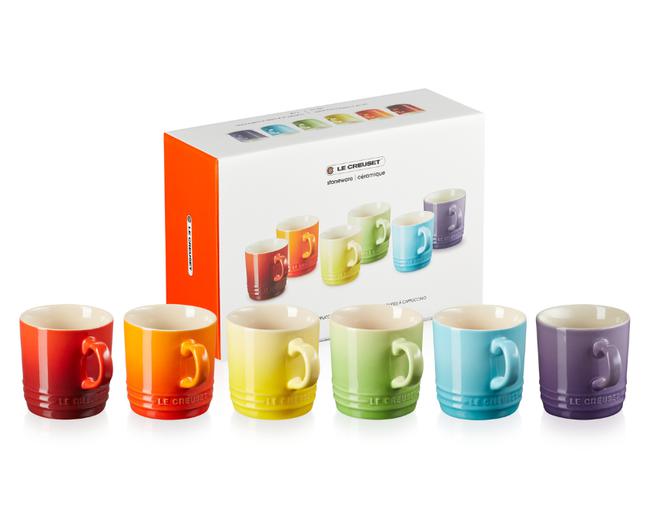 Kit com 6 Canecas 400ml Gift Collection Le Creuset