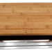 Tábua para Corte em Bambu com Bandeja em Aço Inox 35,3x22x4,3cm Dynasty